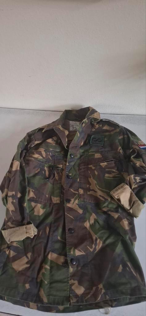 Defensie Jas en broek DPM Camouflage, Verzamelen, Militaria | Algemeen, Landmacht, Kleding of Schoenen, Nederland, Ophalen of Verzenden