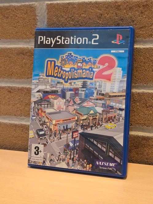 Metropolismania 2 - Sony PlayStation 2, Spelcomputers en Games, Games | Sony PlayStation 2, Gebruikt, Strategie en Constructie