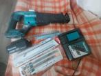 Makita Reciprozaag"djr 187+Makita 5ah +Makita snellader+zgjs, Ophalen, Zo goed als nieuw, Reciprozaag, Makita