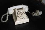 Klassieke witte telefoon, Ophalen, Gebruikt, Met draaischijf
