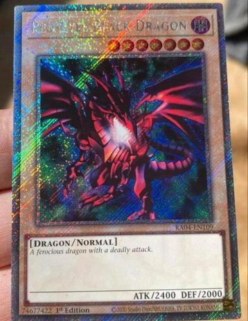 Yu-Gi-Oh! Red Eyes Black Dragon RA04 1st Ed M/NM ! beschikbaar voor biedingen