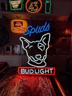 Bud light Budweiser neon reclame spuds, Ophalen, Lichtbak of (neon) lamp