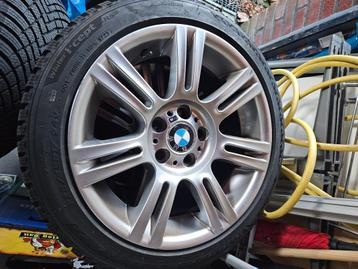 BMW 17 inch Velgen met winterbanden style 194m beschikbaar voor biedingen