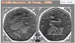 England UK 50 pecnce 2000 zie beschrijving, Ophalen of Verzenden, Overige landen, Losse munt