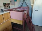 Flexa popsicle halfhoogslaper cherry oudroze, Kinderen en Baby's, Kinderkamer | Stapelbedden en Hoogslapers, Ophalen, Gebruikt