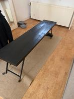 Wooden bench, Ophalen, Zo goed als nieuw, Rechte bank, Minder dan 150 cm