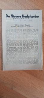 De nieuwe Nederlander 1945, Verzamelen, Ophalen of Verzenden, Nederland, Embleem of Badge