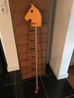 Origineel oud houten Steiff stokpaardje, Antiek en Kunst, Ophalen