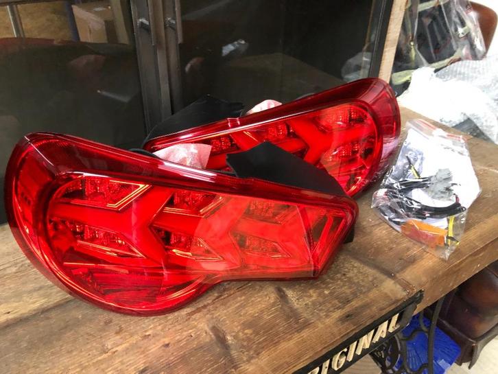 JapPower Sequential Led achterlichten set - Toyota GT86, Auto diversen, Tuning en Styling, Ophalen of Verzenden