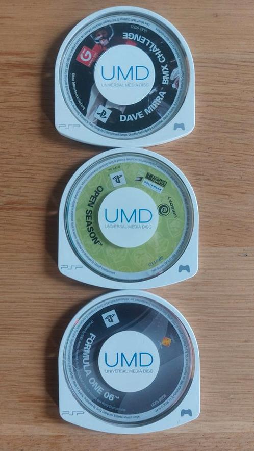 PSP - losse UMD disks - Playstation Portable -, Spelcomputers en Games, Games | Sony PlayStation Portable, Zo goed als nieuw, Overige genres