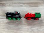 2 locomotieven Brio en Eichmann, Ophalen of Verzenden, Gebruikt