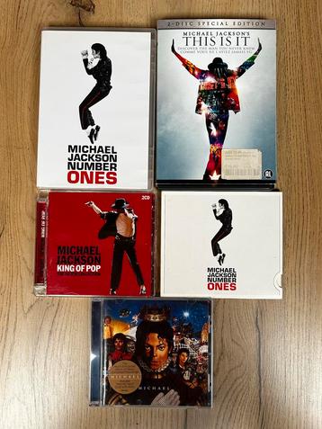 Michael Jackson CD/DVD Collectie beschikbaar voor biedingen