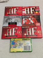 Nieuwe Sony Cassettebandjes - Geseald, Cd's en Dvd's, Cassettebandjes, 2 t/m 25 bandjes, Overige genres, Ophalen of Verzenden