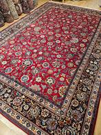 Handgeknoopt perzisch tapijt mashad 390x260, Info@SlatsAntiek.nl, Crème, Perzisch, Vof Slats Antiek