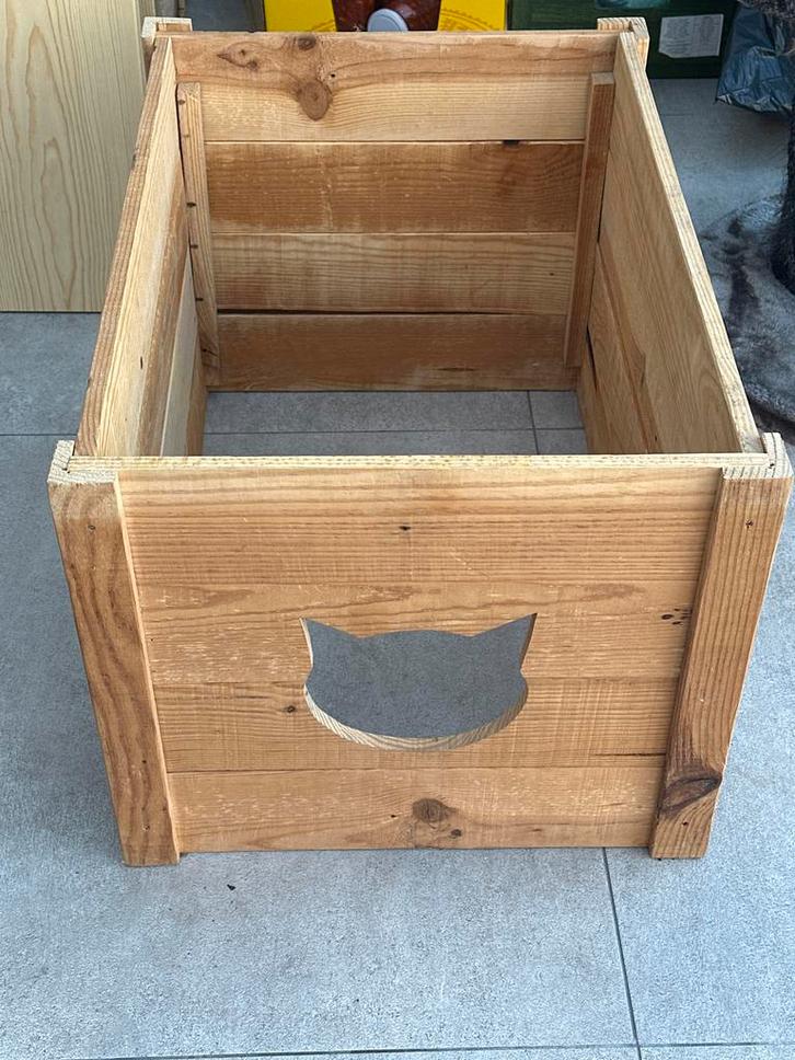 Werpkist kat, Dieren en Toebehoren, Kattenmanden, Ophalen of Verzenden