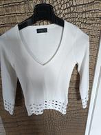 Nenette Top - Wit - Nieuw, Wit, Ophalen of Verzenden, Korte mouw, Maat 34 (XS) of kleiner