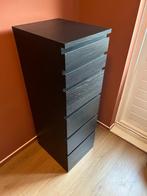 IKEA Malm ladekast met spiegel, Huis en Inrichting, Kasten | Ladekasten, Ophalen, Minder dan 50 cm, Gebruikt, 5 laden of meer