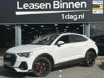 Audi Q3 Sportback 45 TFSI e S Edition, Auto's, Audi, Parkeersensor, Gebruikt, 150 pk, Leder en Stof