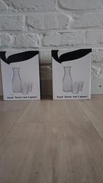 2 dozen; karaf met kleine glaasjes, Ophalen, Glas of Glazen, Gebruikt, Glas