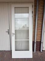 Nette binnendeur met glas, 231x88/90cm, Ophalen, 80 tot 100 cm, 215 cm of meer, Binnendeur
