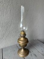 Antieke messing olielamp – petroleum lamp, Antiek en Kunst, Antiek | Lampen, Ophalen