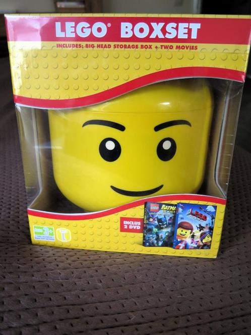 The LEGO Movie + LEGO Batman + Big Head Storage Box)seal  Th, Cd's en Dvd's, Dvd's | Kinderen en Jeugd, Nieuw in verpakking, Film