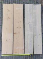 Steigerhouten planken (4 stuks), Geïmpregneerd, 25 tot 50 mm, Ophalen of Verzenden, Zo goed als nieuw