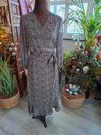 LaDress!Prachtige overslagjurk/leopardprint/XL/XXL, Bruin, Maat 46/48 (XL) of groter, Ophalen of Verzenden, Zo goed als nieuw