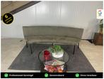 GRATIS LEVERING Eetkamerbank Groen 230x60 SHOWROOMMODEL, Huis en Inrichting, Stoelen, Ophalen of Verzenden, Nieuw, Stof, Drie