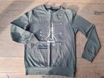 Groen Shirt met Ruimteschip, Kinderen en Baby's, Jongen of Meisje, Ophalen of Verzenden, Zo goed als nieuw, Shirt of Longsleeve