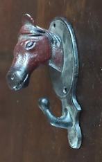 paarden hoofd kapstok jashaak, gietijzer, volgnr 36, Huis en Inrichting, Woonaccessoires | Kapstokken, Wandkapstok, Overige materialen