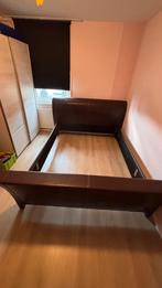 Bed ombouw 160x200cm, Huis en Inrichting, Ophalen, Overige materialen, Gebruikt, Bruin