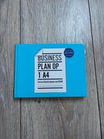 Business plan op 1 a4 - Marc van Eck, Ophalen of Verzenden, Zo goed als nieuw, Overige niveaus