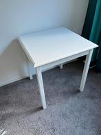 Vierkant tafeltje, Huis en Inrichting, Tafels | Eettafels, Ophalen, Gebruikt, 50 tot 100 cm, Vierkant