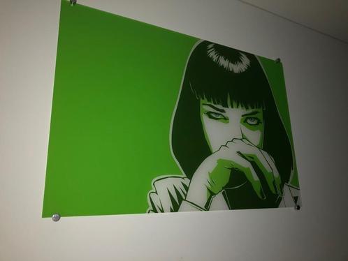 Pulp Fiction / Uma Thurman - Kunstwerk / Art, Antiek en Kunst, Kunst | Overige Kunst, Ophalen