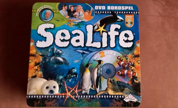 SeaLife DVD Bordspel - Jean-Michel Cousteau - Nieuw!, Hobby en Vrije tijd, Gezelschapsspellen | Bordspellen, Nieuw, Drie of vier spelers