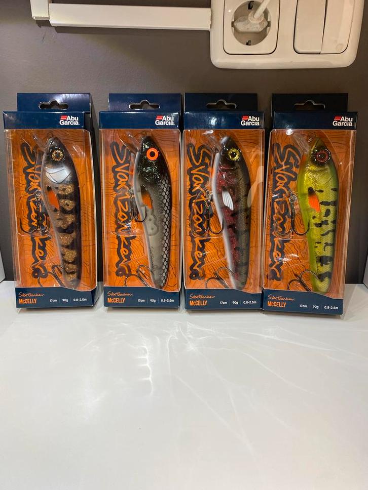 Abu Garcia Svartzonker Mccelly 17cm - Nieuw!, Watersport en Boten, Hengelsport | Roofvissen, Nieuw, Overige typen, Ophalen of Verzenden