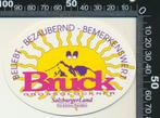 Sticker: Bruck Salzburgerland, Ophalen of Verzenden, Zo goed als nieuw, Bedrijf of Vereniging