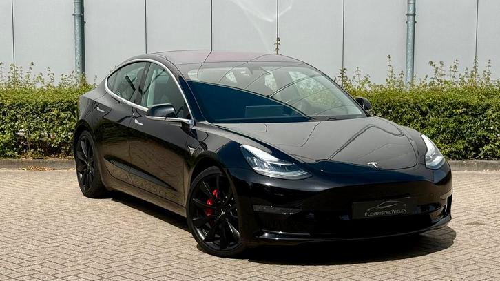 Tesla Model 3 2020 Performance / FullSelfDriving / BTW / 91%, Auto's, Tesla, Bedrijf, Te koop, Model 3, 360° camera, 4x4, ABS