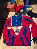 Pietenpak maat xl rood blauw handwerk sinterklaas set luxe, Diversen, Sinterklaas, Ophalen of Verzenden