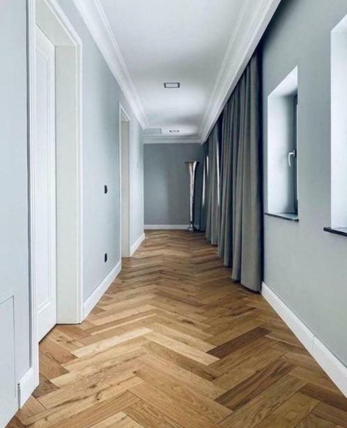 Eiken visgraat vloer kant & klaar geolied 120 mm breed, Huis en Inrichting, Stoffering | Vloerbedekking, Nieuw, Parket, Ophalen of Verzenden