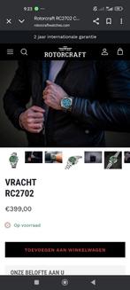 Zgan kwaliteits horloge van Rotorcraft, model cargo TE RUIL, Overige merken, Staal, Staal, Ophalen of Verzenden