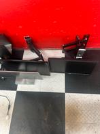 5 Monitoren, 2 met muurbeugel, Computers en Software, Monitoren, Ophalen, Full HD, 60 Hz of minder, Gebruikt