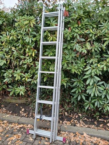 3 delige ladder 3x9 aluminium ladder 5.32 meter lengte beschikbaar voor biedingen