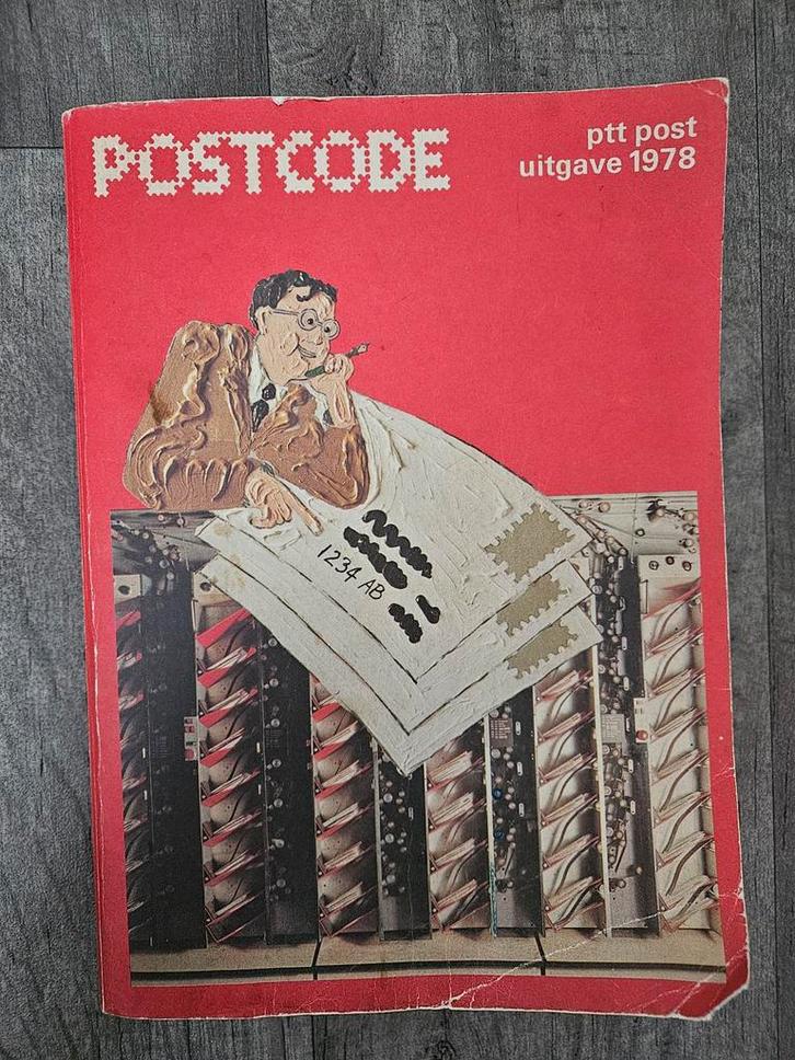 PTT post Postcodeboek Uitgave 1978,postcode,volledige versie, Boeken, Geschiedenis | Vaderland, Gelezen, 20e eeuw of later, Ophalen of Verzenden