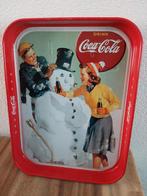 Vintage Coca Cola dienblad Kerst, Diversen, Kerst, Gebruikt, Coca Cola, Coca Cola, Ophalen of Verzenden