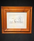 Winnie the Pooh tekening, Antiek en Kunst, Ophalen of Verzenden