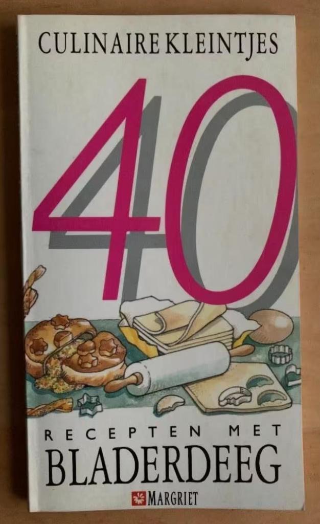 Culinaire kleintjes; 40 recepten met bladerdeeg; Margriet, Boeken, Kookboeken, Zo goed als nieuw, Ophalen of Verzenden