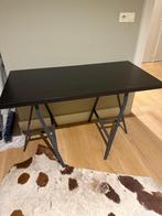 IKEA Bureau met Staanders, Huis en Inrichting, Ophalen, Kunststof, Gebruikt, 100 tot 150 cm