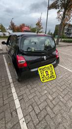 Renault Twingo 1.2 16V 2008 Zwart, Auto's, Voorwielaandrijving, Twingo, 4 cilinders, 4 stoelen